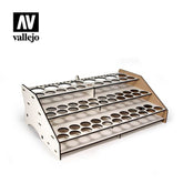 Vallejo - Postazione di Lavoro Orizzontale per Colori e Pennelli - Modulo Frontale